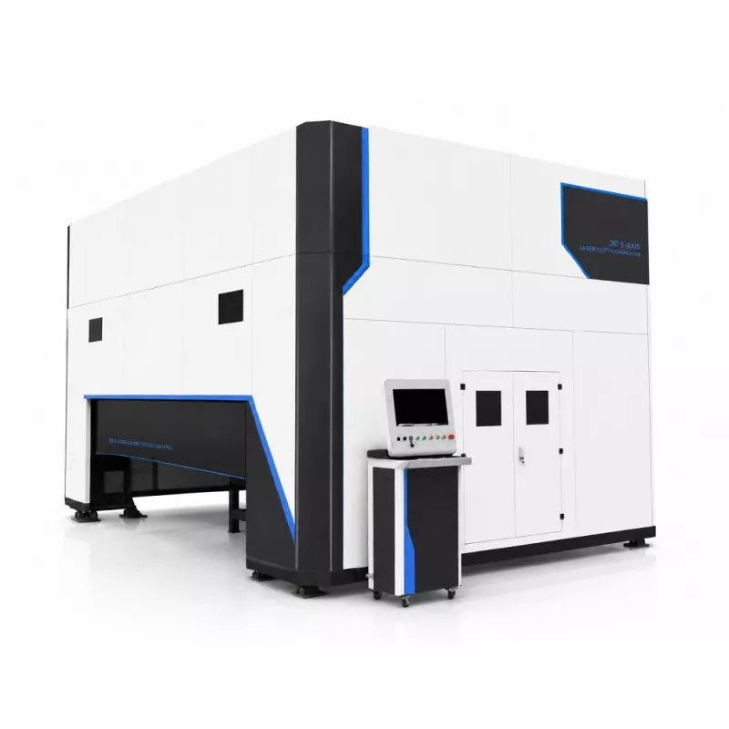Máquina de corte a laser 3D de cinco eixos