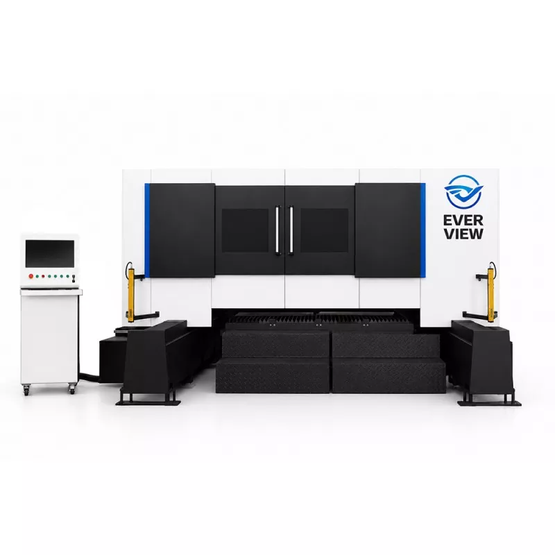Máquina de corte surround de feixe de grande formato
